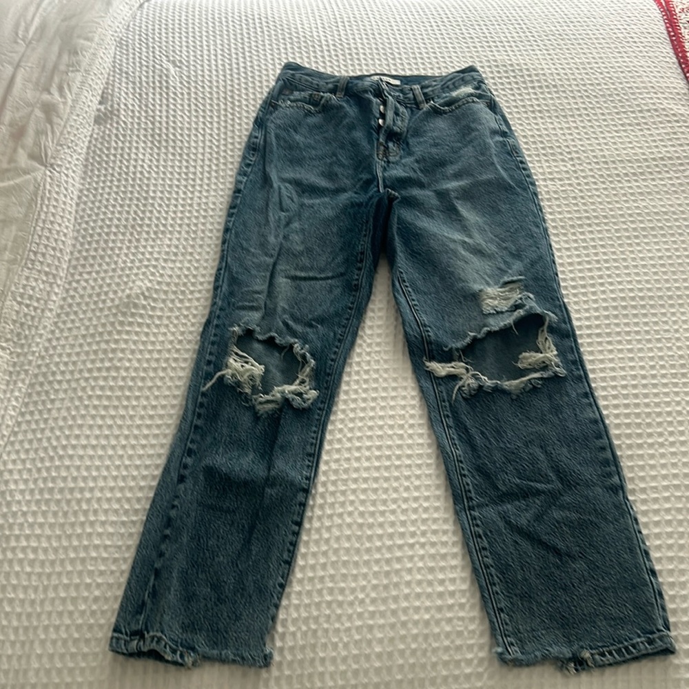 Pacsun Ripped Blue Jeans